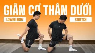 GIÃN CƠ THÂN DƯỚI hàng ngày | Lower Body Stretches | SHINPHAMM