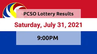 Lotto Results Today Saturday, July 31, 2021 9PM PCSO 6/55 6/42