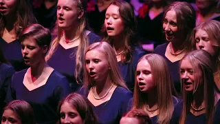 Silent Night, arr. Dan Forrest, performed by Encore Youth Choir feat. Portland Choir & Orchestra