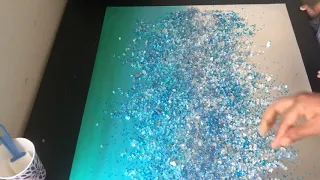 Broken Glass Art