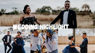 Our dream wedding highlight | Modern Traditional celebration | South African youtube couple