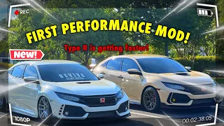 Civic Type R First Performance Mod ! PRL Intake INSTALL !