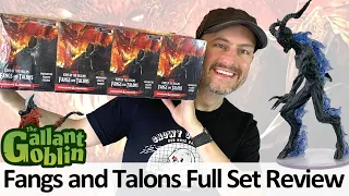 Fangs and Talons Minis Full Set Review - WizKids D&D Icons of the Realms