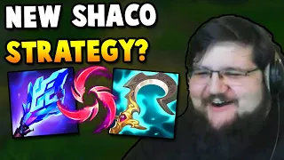 PINK WARD IS ABOUT TO GET CHALLENGER WITH HIS *NEW* SHACO SUPPORT STRATEGY