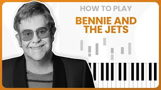 Bennie And The Jets (Elton John) -  PIANO TUTORIAL (Part 1)