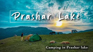 Vlog 21 | Prashar Lake Himachal Pradesh. Camping in Prashar. Himachali Couple