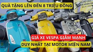 Giá Xe Cuối Năm Giảm Mạnh Lên Đến 8 Triệu! Báo Giá Tất Cả Vespa Sprint, GTS, Liberty, Medley 2023