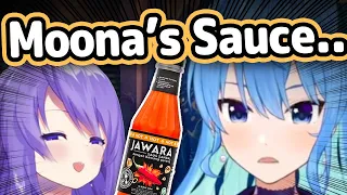 Suisei Saw Moona Carrying A Personal Hot Sauce Bottle IRL【Hololive】