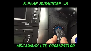 TOYOTA AURIS PRIUS YARIS SMART KEY NOT WORKING CAR IS NOT STARTING FAULTY SMART KEY RECEIVER