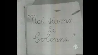 S&O "Noi Siamo le Colonne" Ed. ITA 1946 - Titoli, cartelli e scene tagliate in Italiano da Italia 1