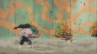 NARUTO VS NEJI - NARUTO LEMBRA ROCK LEE E DESPERTA CHAKRA VERMELHO DE KURAMA