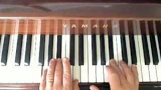 Theme from Exodus - Piano lesson for beginners