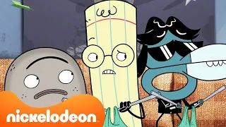 BEST and WORST Roommate Moments with Rock, Paper and Scissors | Rock Paper Scissors | Nickelodeon UK