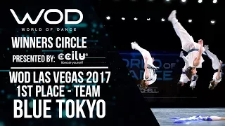 Blue Tokyo | 1st Place Team | Winners Circle | World of Dance Las Vegas 2017 | #WODLV17