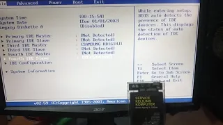 Disable S.M.A.R.T Function HDD in BIOS