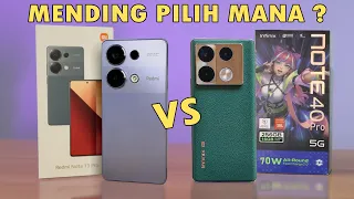 INFINIX NOTE 40 PRO vs REDMI NOTE 13 PRO _ Jangan Sampai SALAH PILIH Cuy..