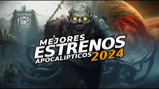 TODAS las PELICULAS Post APOCALIPTICAS, ZOMBIES que se ESTRENAN en 2024!!!