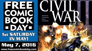 Unboxing Free Comic Book Day 2016 at Stadium Comics - See all the FREE books here! FCBD