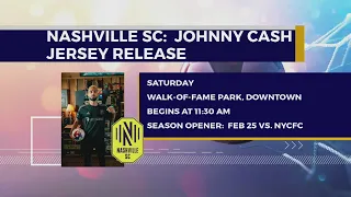 Nashville SC to debut Johnny Cash jersey