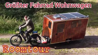 Größter Fahrrad Wohnwagen/Roomtour