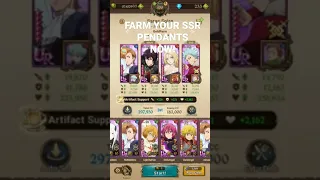 How To Farm *TONS* Of SSR Pendants As F2P Player! 7DS Grand Cross