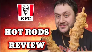 KFC HOT RODS Review & ORIGINAL CRISPY BURGER Review