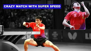 Fan Zhendong vs Liang Jingkun | CRAZY Match With SUPER Speed