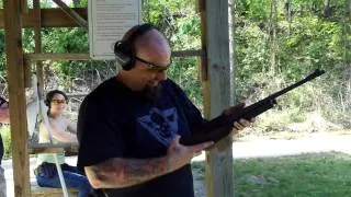 Shooting the Remington 7615 Police pump action .223