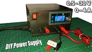 DIY Variable Lab Bench Power Supply from ATX -  How to Make it Cheap