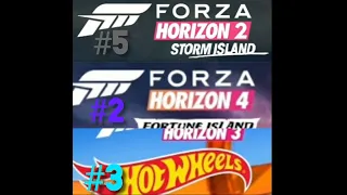 All Forza Horizon Expansions ranked from Worst to Best In My Opinion