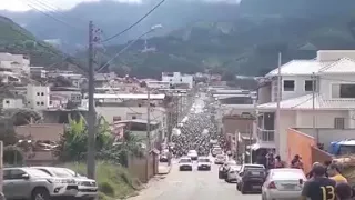 encontro de motos em Caparaó MG