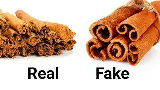 Real cinnamon vs Fake cinnamon