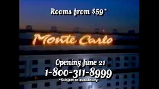 Original Monte Carlo Resort and Casino Las Vegas Television Commercial (1996)