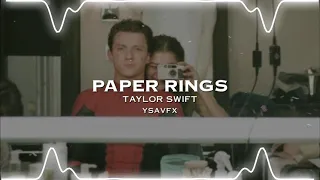 paper rings | taylor swift [edit audio]