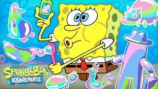 Counting Every Bubble Blown in Bikini Bottom! 🫧 | SpongeBob