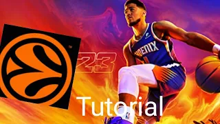 How to play euroleague in Nba2k23(PS5) #euroleaguebasketball #nba2k23 #nba #tutorial