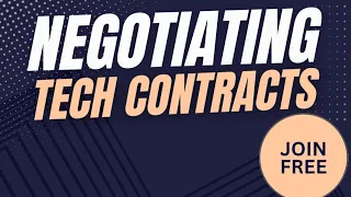 Negotiating Tech Contracts