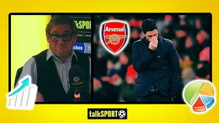 "GRASPING AT STRAWS!" Simon Jordan BLASTS Arsenal's Mikel Arteta and Sky's use of stats!