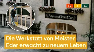 Neu aufgebaut: Die Werkstatt von Meister Eder | "Neue Geschichten vom Pumuckl" ab 25.12. bei RTL