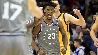 Jimmy Butler's 1st Home 76ers Game 28 Points! 2018-19 NBA Season