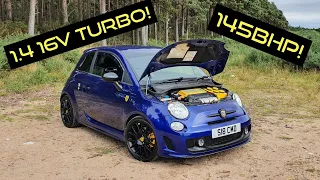 SENDING THIS FIAT 595 ABARTH DOWN SOME BACK ROADS | Review & POV Drive!