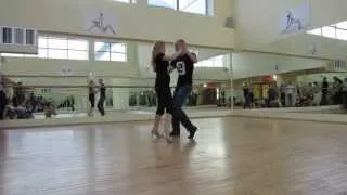 Face2Face bachata class - dips & tricks