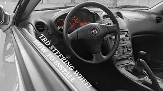 MITCH DORE | Celica GT-S TRD First Mod | Steering Wheel Install