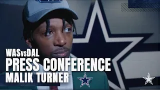 Malik Turner Postgame Week 16 | #WASvsDAL | Dallas Cowboys 2021