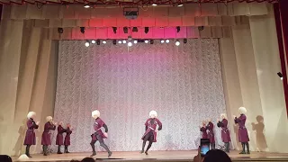 Ансамбль танца "Алан", "Горский танец" в г. Йошкар-Оле, 17 апреля 2018 г.