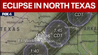 Total solar eclipse to happen over DFW in 2 months
