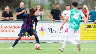 Mamadou Saïdou Bah Debut vs UE La Jonquera | Barca Atletic Pre-Season (22/7/22)