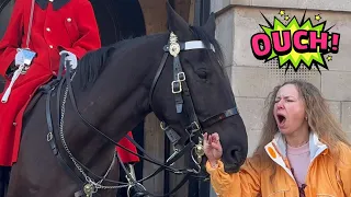 Horse Bites Her Arm