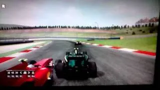 F1 2010 Game Overtaking Fernando Alonso