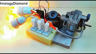 Use a ring magnet and an enameled wire coil to make a generato | make a generator at home| energy